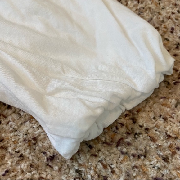 White Ruffled Top - Picture 5 of 5